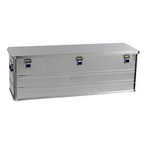 Transportbox Alutec COMFORT 153, Aluminium, 153 l, L 1182 x B 385 x H 398 mm, stabiler Deckel Transportbox Alutec COMFORT 153, Aluminium, 153 l, L 1182 x B 385 x H 398 mm, stabiler Deckel
