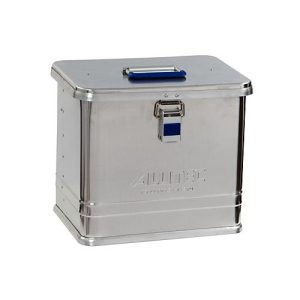 Transportbox Alutec COMFORT 27, Aluminium, 27 l, L 380 x B 280 x H 332 mm, stabiler Deckel Transportbox Alutec COMFORT 27, Aluminium, 27 l, L 380 x B 280 x H 332 mm, stabiler Deckel