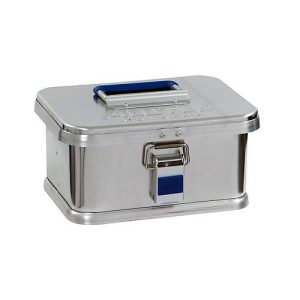 Transportbox Alutec COMFORT 6, Aluminium, 6 l, L 280 x B 215 x H 150 mm, stabiler Deckel Transportbox Alutec COMFORT 6, Aluminium, 6 l, L 280 x B 215 x H 150 mm, stabiler Deckel
