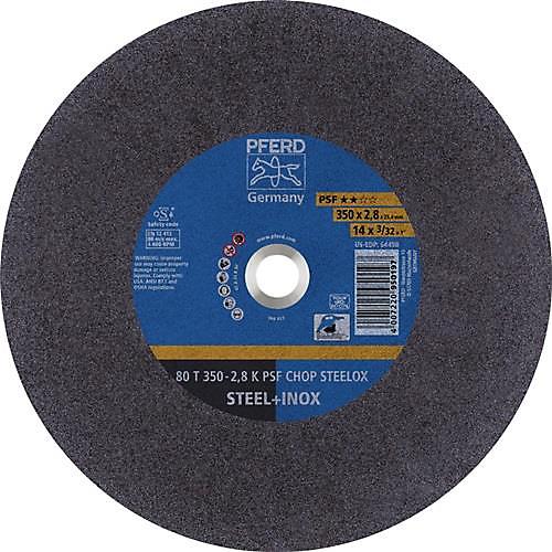 Trennscheibe PSF CHOP STEELOX D350x2,8mm ger.Stahl/INOX