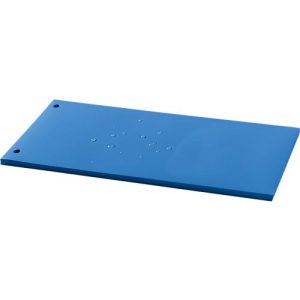 Trennstreifen-Folien, Polypropylen, unifarben, 100 Stück, blau Trennstreifen-Folien, Polypropylen, unifarben, 100 Stück, blau