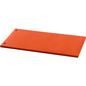 Trennstreifen-Folien, Polypropylen, unifarben, 100 Stück, rot Trennstreifen-Folien, Polypropylen, unifarben, 100 Stück, rot
