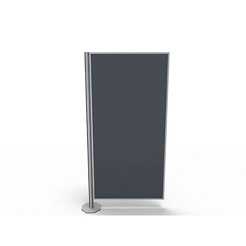 Trennwand, Silent Line Plus, 800 x 1700 mm, dunkelgrau