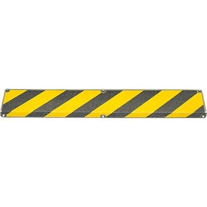 Treppenkantenprofil, 30 x 110 x 660 mm, schwarz/gelb