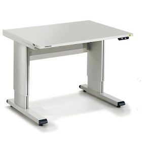 Treston Arbeitstisch Serie WB, mit Elektromotor, höhenverstellbar, 1073 mm Treston Arbeitstisch Serie WB, mit Elektromotor, höhenverstellbar, 1073 mm