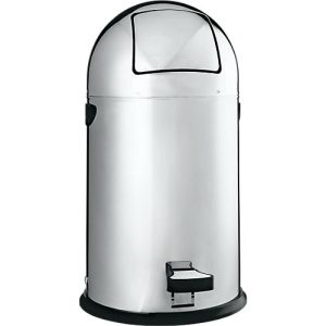 Tretabfallsammler, Edelstahl, 22 Liter Tretabfallsammler, Edelstahl, 22 Liter