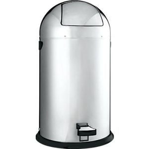 Tretabfallsammler, Edelstahl, 40 Liter Tretabfallsammler, Edelstahl, 40 Liter