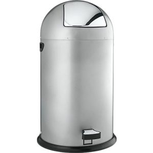 Tretabfallsammler, Stahl, 40 Liter Tretabfallsammler, Stahl, 40 Liter
