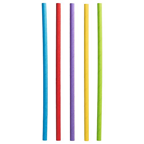 Trinkhalme Papstar Pure, für Shakes, Einweg, L 250 x Ø 8 mm, aus FSC®-zertifiziertem Papier, farbsortiert, 500 Stück