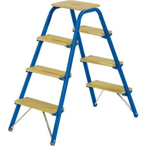 Tritt aus Leichtstahl®, 4 Stufen Tritt aus Leichtstahl®, 4 Stufen
