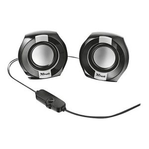 Trust Polo – Lautsprecher – 2.0-Kanal – USB – 4 Watt (Gesamt) – Schwarz Trust Polo – Lautsprecher – 2.0-Kanal – USB – 4 Watt (Gesamt) – Schwarz