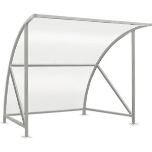 Überdachungssystem Modell Bamberg, transparent, B 2040 mm, verzinkt Überdachungssystem Modell Bamberg, transparent, B 2040 mm, verzinkt
