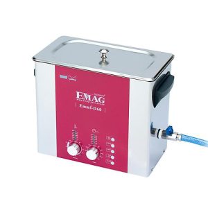 Ultraschallreiniger EMAG Emmi® D 60, Edelstahl, 5,3 l, Sweep & Degas, Zeitschaltuhr, Ablauf & Heizung Ultraschallreiniger EMAG Emmi® D 60, Edelstahl, 5,3 l, Sweep & Degas, Zeitschaltuhr, Ablauf & Heizung