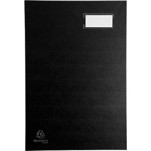 Unterschriftenmappe Exacompta 57021E Klassik, Format A4, 20 Fächer, Einsteckschild, dehnbarer Rücken, Hartpappe mit Kunststoffbezug/Karton, schwarz Unterschriftenmappe Exacompta 57021E Klassik, Format A4, 20 Fächer, Einsteckschild, dehnbarer Rücken, Hartpappe mit Kunststoffbezug/Karton, schwarz