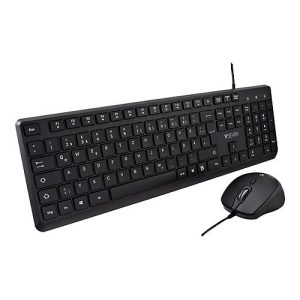 V7 CKU350DE – Tastatur-und-Maus-Set – USB – QWERTZ – Deutsch – Schwarz V7 CKU350DE – Tastatur-und-Maus-Set – USB – QWERTZ – Deutsch – Schwarz