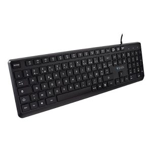 V7 KU350FR – Tastatur – USB – AZERTY – Französisch – Schwarz V7 KU350FR – Tastatur – USB – AZERTY – Französisch – Schwarz