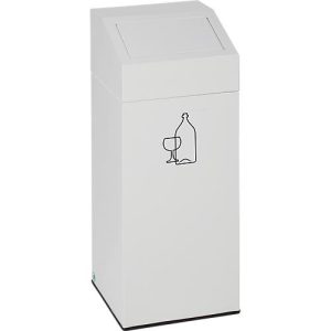 VAR Wertstoffsammler, Inhalt 45 Liter, weiß VAR Wertstoffsammler, Inhalt 45 Liter, weiß