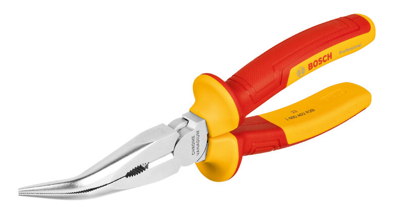 BOSCH VDE-Spitzzange gebogen 200 mm