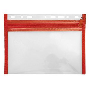 Veloflex Reißverschlusstasche Velobag XXS, Format DIN A5, rot Veloflex Reißverschlusstasche Velobag XXS, Format DIN A5, rot