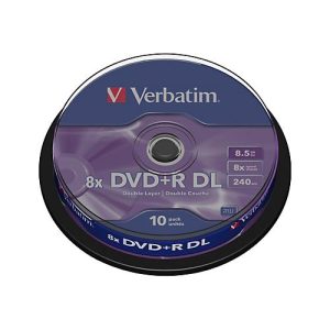 Verbatim – DVD+R DL x 10 – 8.5 GB – Speichermedium Verbatim – DVD+R DL x 10 – 8.5 GB – Speichermedium