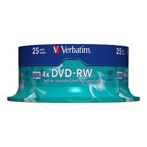 Verbatim – DVD-RW x 25 – 4.7 GB – Speichermedium Verbatim – DVD-RW x 25 – 4.7 GB – Speichermedium