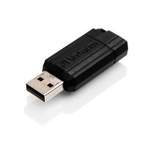 Verbatim USB-Stick PinStripe, Speicherkapazität 8 bis 64 GB, mit Schiebemechanismus, 8 GB Verbatim USB-Stick PinStripe, Speicherkapazität 8 bis 64 GB, mit Schiebemechanismus, 8 GB