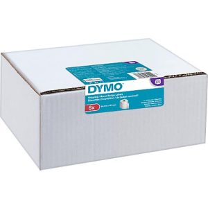 Versand Etiketten, Papier, permanent haftend, 54 x 101 mm, 6 x 220 Stück, weiß Versand Etiketten, Papier, permanent haftend, 54 x 101 mm, 6 x 220 Stück, weiß