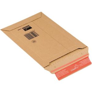 Versandtaschen ColomPac, Wellpappe, haftklebend, recyclebar, 20 Stück, B 185 x H 270 mm, braun Versandtaschen ColomPac, Wellpappe, haftklebend, recyclebar, 20 Stück, B 185 x H 270 mm, braun
