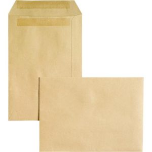 Versandtaschen Eurokuvert, C5, ohne Fenster, selbstklebend, 500 Stück, Papier, braun Versandtaschen Eurokuvert, C5, ohne Fenster, selbstklebend, 500 Stück, Papier, braun