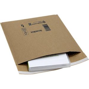 Versandtaschen SecureWave von MD Securepack®, Papierpolsterung, Haftklebung, 100 % FSC®-Recyclingpapier, Format A/0, 125 x 170 mm, 150 Stück Versandtaschen SecureWave von MD Securepack®, Papierpolsterung, Haftklebung, 100 % FSC®-Recyclingpapier, Format A/0, 125 x 170 mm, 150 Stück