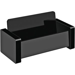 Visitenkartenständer WEDO Black Office, schwarz mattiert/glänzend Visitenkartenständer WEDO Black Office, schwarz mattiert/glänzend