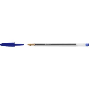 Vorteilspack Kugelschreiber mit Kappe BIC® Cristal® Original, 0,4 mm, blau, 100 Stück Vorteilspack Kugelschreiber mit Kappe BIC® Cristal® Original, 0,4 mm, blau, 100 Stück