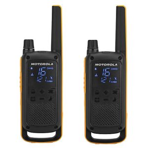 Walkie-Talkie MOTOROLA Talkabout T82 EXTREME, 10 km Reichweite, RSM-Mikrofon, IPX4, inkl. Zubehör & Tasche, 2 Stück Walkie-Talkie MOTOROLA Talkabout T82 EXTREME, 10 km Reichweite, RSM-Mikrofon, IPX4, inkl. Zubehör & Tasche, 2 Stück