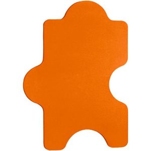Wandabsorber Puzzle, B 1000 x H 500 mm, Polyestervlies in Filzoptik, orange Wandabsorber Puzzle, B 1000 x H 500 mm, Polyestervlies in Filzoptik, orange