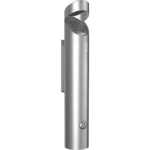 Wandascher Pio, für Innen- und Außenbereich, 1,7 l, ⌀ 75 x H 450 mm, Edelstahl Wandascher Pio, für Innen- und Außenbereich, 1,7 l, ⌀ 75 x H 450 mm, Edelstahl
