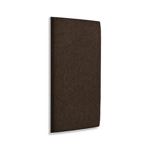 Wandpaneele m. Alurahmen, B 600 x T 1200 x H 60 mm, glatte Oberfläche, dunkelbraun/meliert Wandpaneele m. Alurahmen, B 600 x T 1200 x H 60 mm, glatte Oberfläche, dunkelbraun/meliert