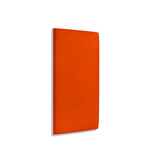 Wandpaneele m. Alurahmen, B 600 x T 1200 x H 60 mm, glatte Oberfläche, orange