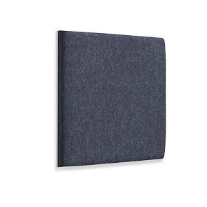 Wandpaneele m. Alurahmen, B 600 x T 600 x H 60 mm, glatte Oberfläche, anthrazit/meliert Wandpaneele m. Alurahmen, B 600 x T 600 x H 60 mm, glatte Oberfläche, anthrazit/meliert