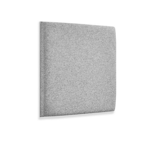 Wandpaneele m. Alurahmen, B 600 x T 600 x H 60 mm, glatte Oberfläche, beigebraun