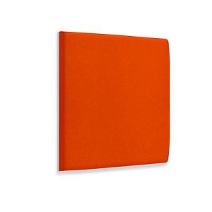 Wandpaneele m. Alurahmen, B 600 x T 600 x H 60 mm, glatte Oberfläche, orange Wandpaneele m. Alurahmen, B 600 x T 600 x H 60 mm, glatte Oberfläche, orange