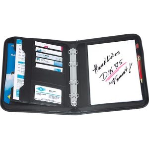 WEDO College-Mappe, DIN A5, Kunstleder, schwarz WEDO College-Mappe, DIN A5, Kunstleder, schwarz