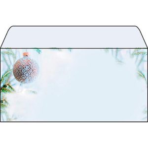 Weihnachtsumschlag ‚Winter Mood‘, 50 Umschläge ohne Fenster, DIN Lang, Inkjet- & Laserdrucker Weihnachtsumschlag ‚Winter Mood‘, 50 Umschläge ohne Fenster, DIN Lang, Inkjet- & Laserdrucker