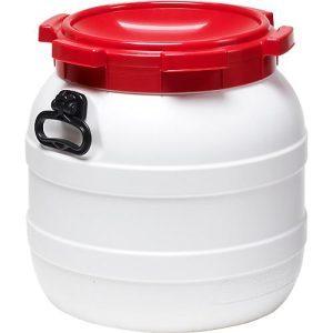 Weithalsfass, ø 410 mm, HDPE, 54,4 l Weithalsfass, ø 410 mm, HDPE, 54,4 l