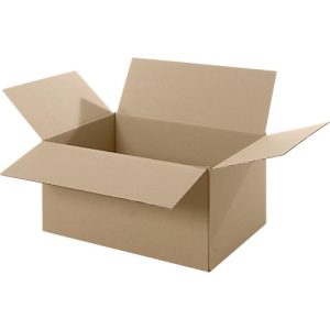 Wellpapp-Faltkartons, 1-wellig, 400 x 300 x 200 mm Wellpapp-Faltkartons, 1-wellig, 400 x 300 x 200 mm