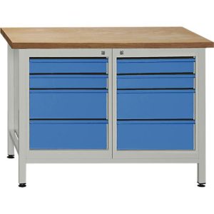 Werkbank mit 8 Schubladen Werkbank mit 8 Schubladen