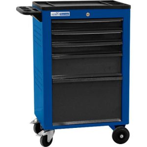 Werkstattwagen BASIC, 5 Schubladen, blau Werkstattwagen BASIC, 5 Schubladen, blau