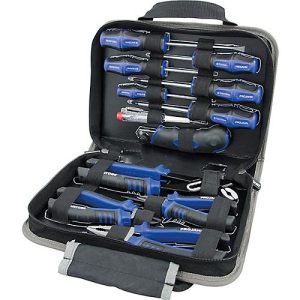 Werkzeugmappe PROJAHN proficraft, 12-tlg., in ergonom. Stofftragetasche, B295xT230xH65 mm Werkzeugmappe PROJAHN proficraft, 12-tlg., in ergonom. Stofftragetasche, B295xT230xH65 mm