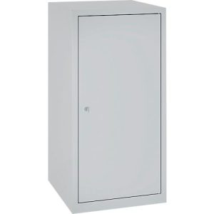 Werkzeugschrank, H 1000 x B 500 x T 500 mm, weißaluminim RAL 9006