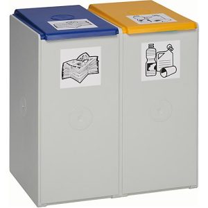 Wertstoff-Sammelsystem 2000, 40 Liter, Zweier-Element, Lieferung ohne Deckel! Wertstoff-Sammelsystem 2000, 40 Liter, Zweier-Element, Lieferung ohne Deckel!