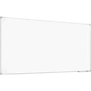Whiteboard 2000 MAULpro, weiß kunststoffbeschichtet, Rahmen alusilber, 2000 x 1000 mm